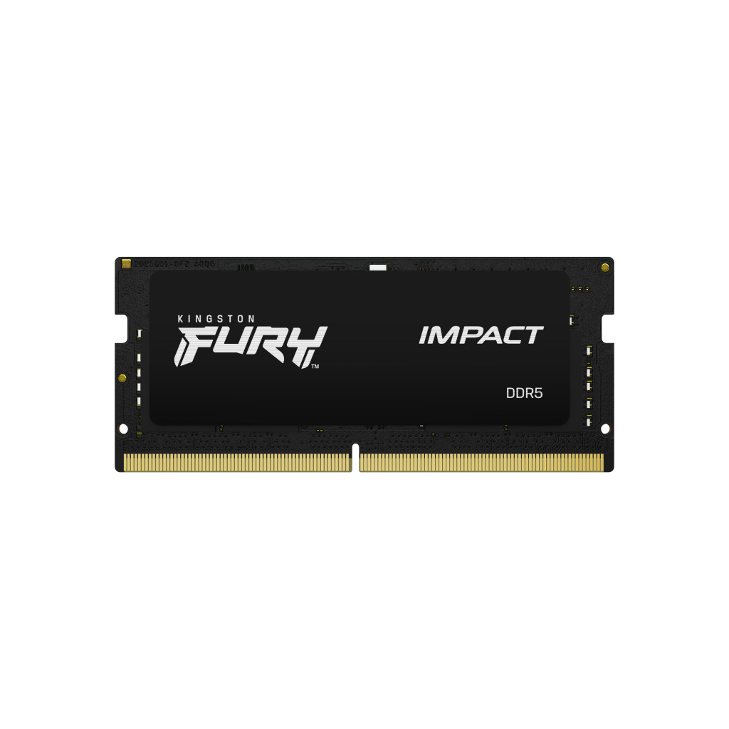 Kingston Fury 32GB (16GBx2) DDR5-5600, CL40, 262-Pin, SODIMM Kit | Kingston 64 (2x32GB) GB | DDR5 | 5600 MHz | PC/server | Registered No | ECC Yes