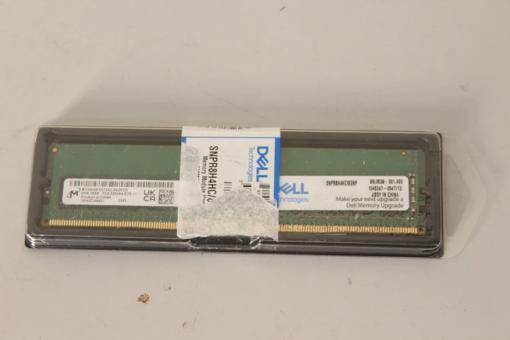 SALE OUT. Dell Memory Upgrade - 8GB -1RX8 DDR4 UDIMM 3200MHz MT/s ECC- SNS only / UNPACKED | Dell | Memory Upgrade | 8 GB | DDR4 | 3200 MHz | PC/server | Registered No | ECC Yes | UNPACKED