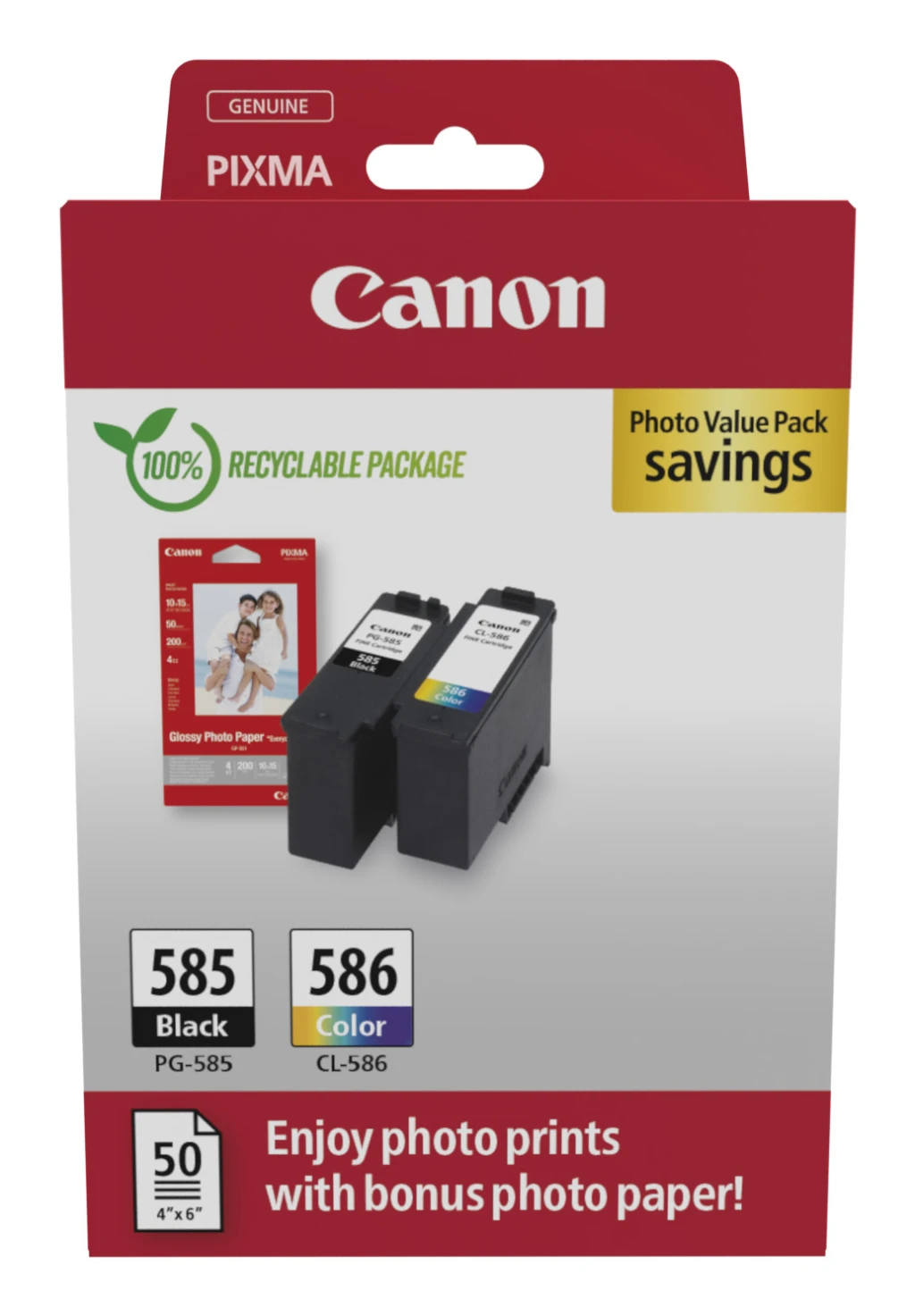 CANON PG-585/CL-586 Photo Value