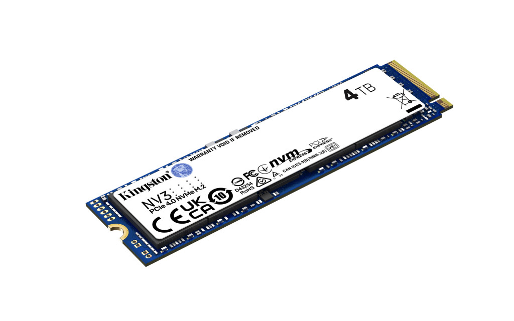 KINGSTON 4TB NV3 M.2 2280 NVMe SSD