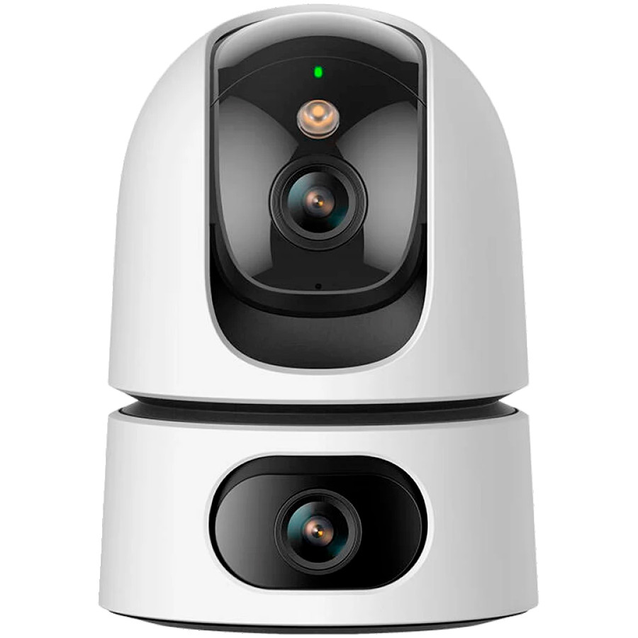 Imou Ranger Dual 6MP, Wi-Fi IP camera, 1/2.8" progressive CMOS, H.265/H.264, 3.6mm lens, 0 to 355° Pan, field of view 84°, IR up to 15m, Micro SD up to 256GB, built-in Mic & Speaker, Human/Pet Detection, Smart tracking, Abnormal Sound Alarm.