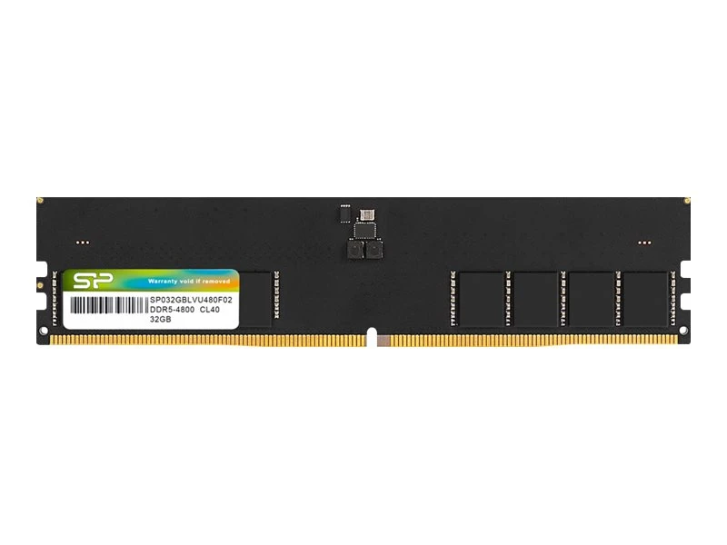 Silicon Power SP032GBLVU480F02 | 32 GB | DDR5 | 4800 MHz | PC/server | Registered No | ECC Yes