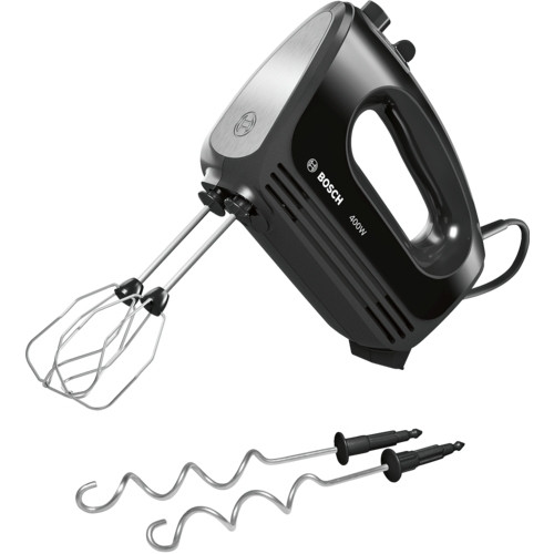 Bosch Hand Mixer | MFQ2420B CleverMixx | Hand Mixer | 400 W | Number of speeds 4 | Turbo mode | Black