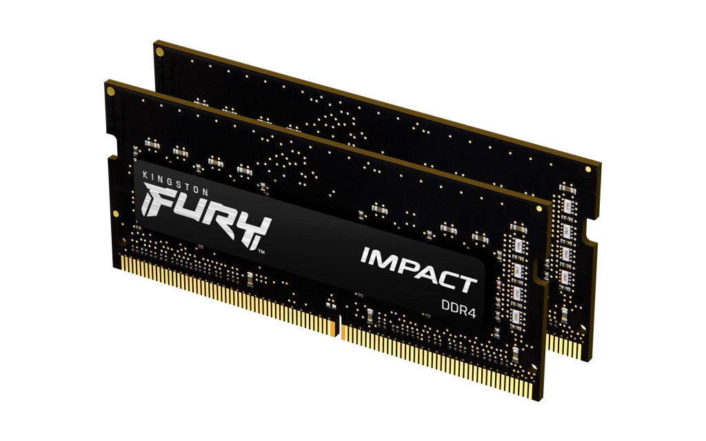Kingston KF432S20IBK2/32 32GB 3200MHz DDR4 CL20 SODIMM (Kit of 2) FURY Impact | Kingston