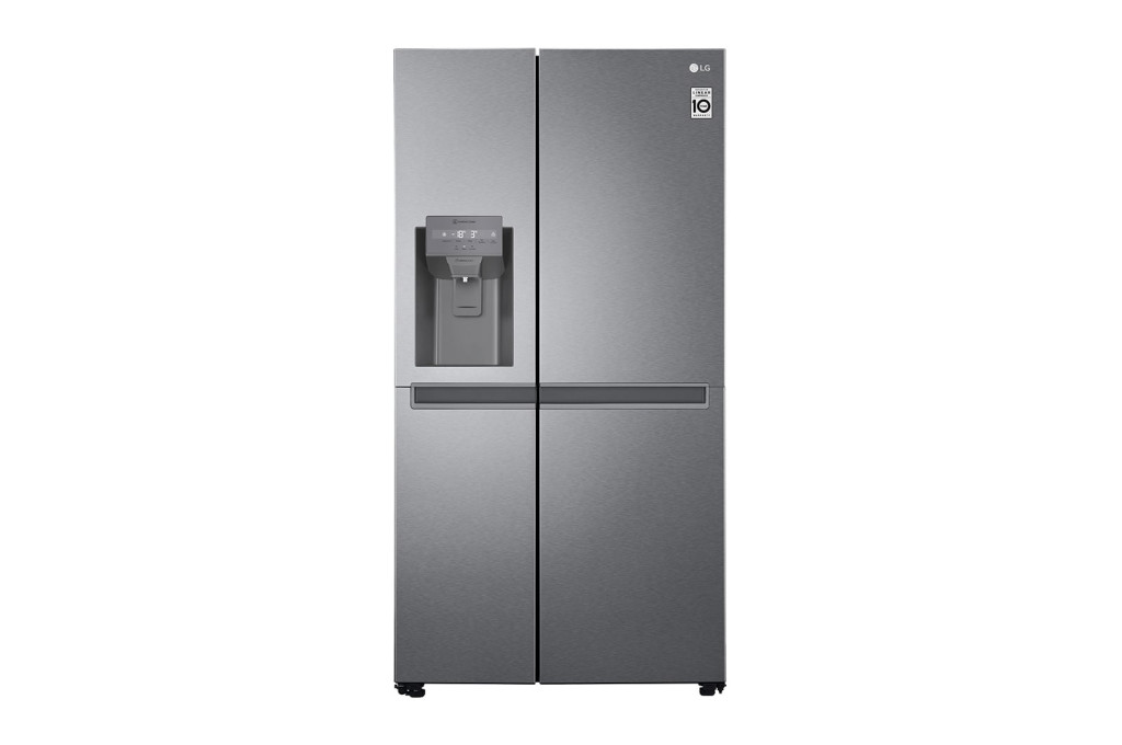 LG Refrigerator | GSLV31DSXE | Energy efficiency class E | Free standing | Side by side | Height 179 cm | Fridge net capacity 416 L | Freezer net capacity 218 L | Display | 36 dB | Dark Graphite