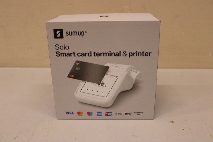 SALE OUT. SumUp Solo Card Reader With Receipt Printer | SumUp | Solo Card Reader With Receipt Printer | 800620201 | USED AS DEMO