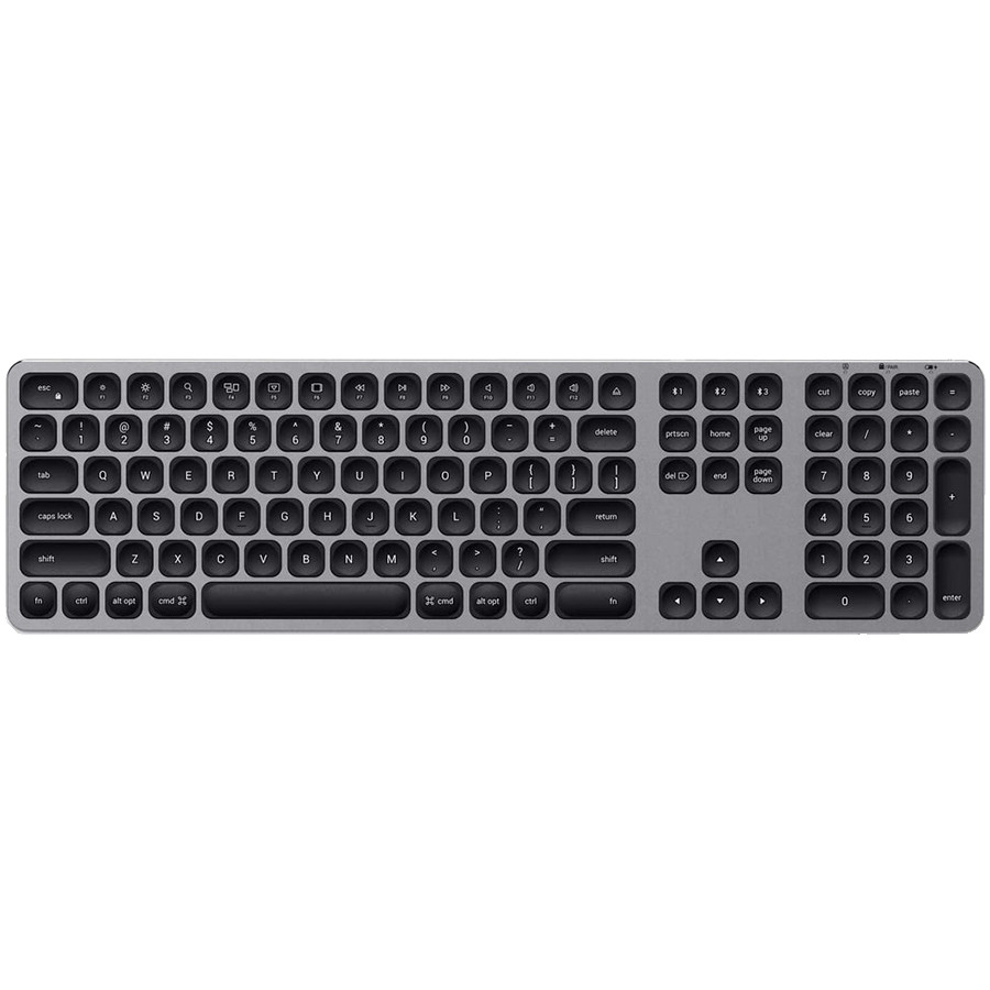 SATECHI Aluminum Bluetooth Wireless Keyboard (US, Space Gray)