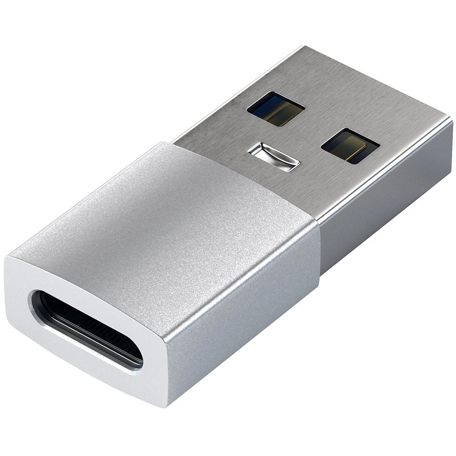 SATECHI Type-A to Type-C Adapter -Silver