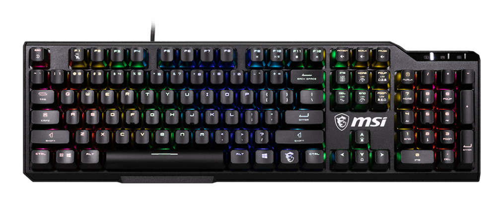 MSI | VIGOR GK41 LR | Gaming keyboard | Wired | US | Black