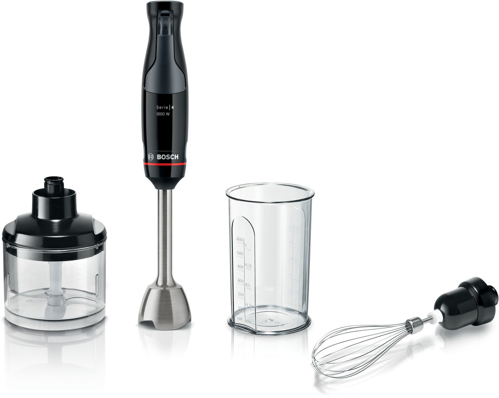 Bosch | Blender | MSM4B621 ErgoMaster | Hand Blender | 1000 W | Number of speeds 1 | Black