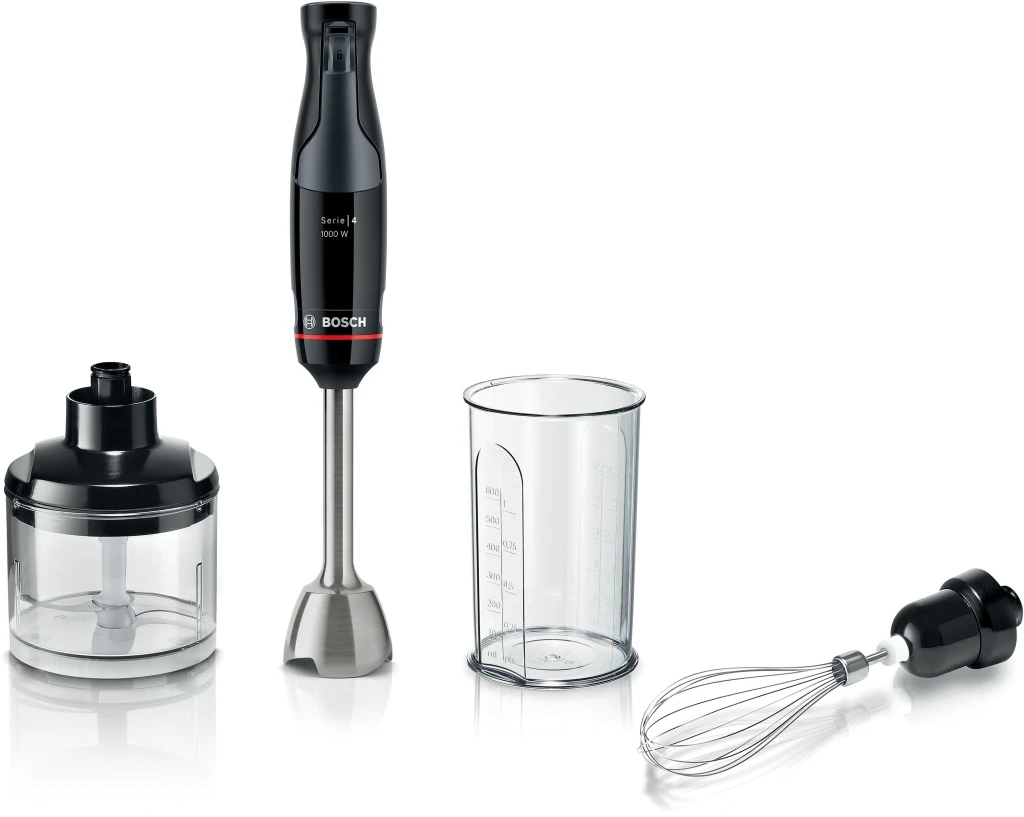 Bosch Serie 4 MSM4B621 kannmikser 0,6 l Saumikser 1000 W Söehall, Läbipaistev