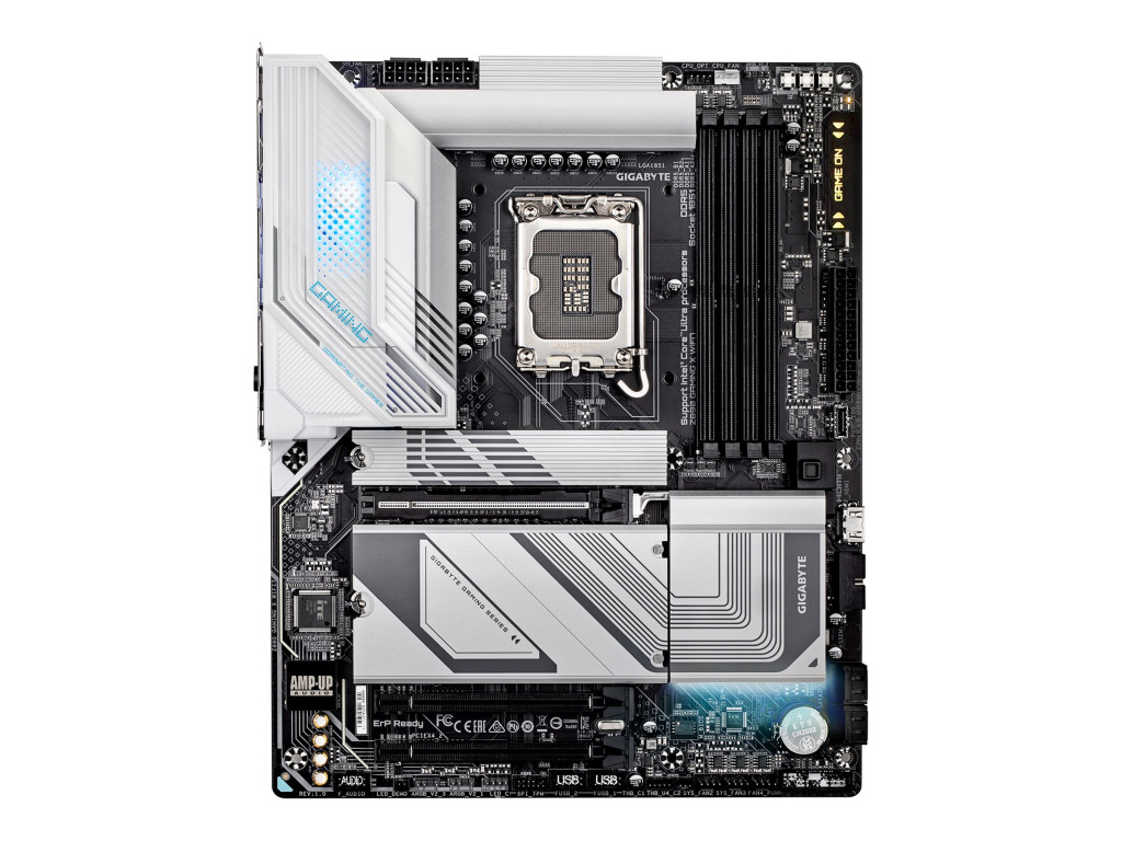 Gigabyte Z890 GAMING X WIFI7 | Processor family Intel | Processor socket LGA1851 | DDR5 | Supported hard disk drive interfaces M.2, SATA | Number of SATA connectors 4