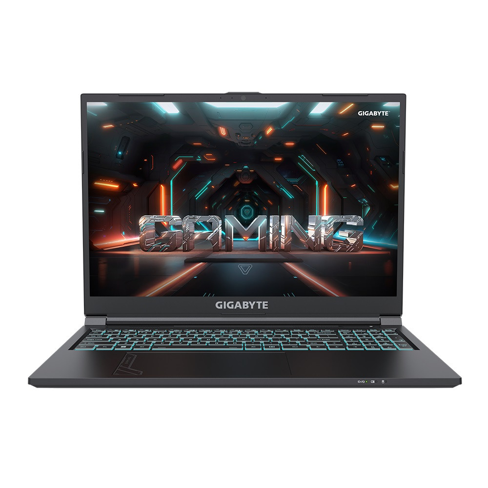 Gigabyte G6 KF-H3EE854KH | Black | 16 " | FHD+ | 1920 x 1200 pixels | Intel Core i7 | i7-13620H | 16 GB | DDR5 | Solid-state drive capacity 1000 GB | NVIDIA GeForce RTX 4060 | GDDR6 | 8 GB | Windows 11 Home | 802.11ax | Bluetooth version 5.2 | Keyboard language English | Keyboard backlit | Warranty 24 month(s)