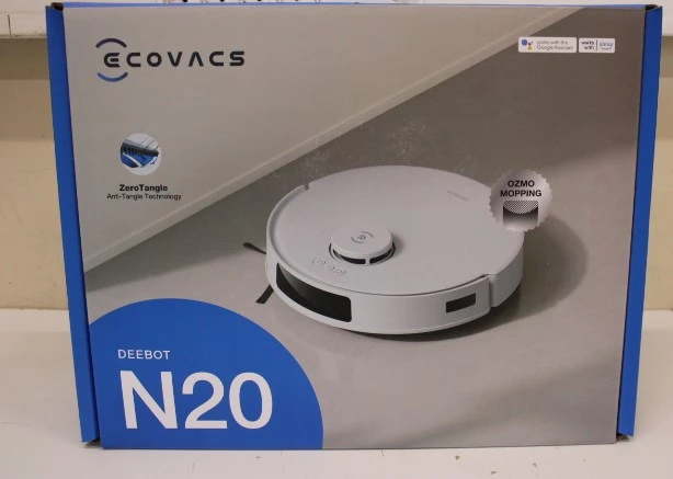 SALE OUT. Ecovacs DEEBOT N20 Floor Cleaning Robot with precise mapping and navigation technology (TrueMapping 2.0) | Ecovacs | Floor Cleaning Robot | DEEBOT N20 | Wet&Dry | Operating time (max) 300 min | 5200 mAh | Dust capacity 0.4 L | 8000 Pa | White | DAMAGED PACKAGING, USED AS DEMO