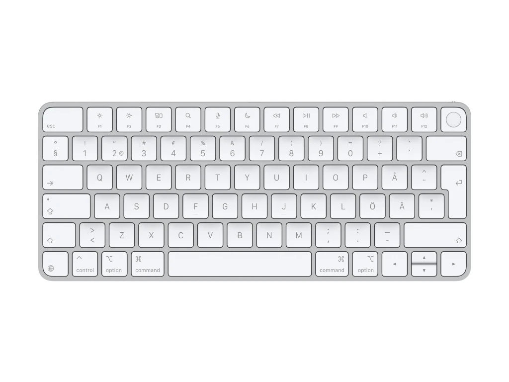 Apple Magic Keyboard with Touch ID | Compact Keyboard | Wireless | Swedish | White