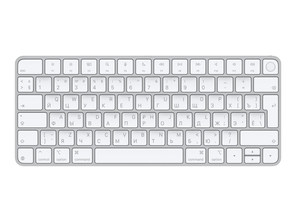 Apple Magic Keyboard with Touch ID for Mac models with Apple silicon - Russian | Apple