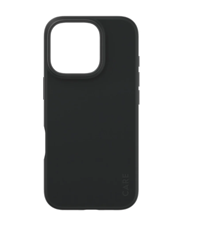 CARE Fashionable Case | Back cover | Apple | iPhone 16 PRO | Recycled plastic | Black