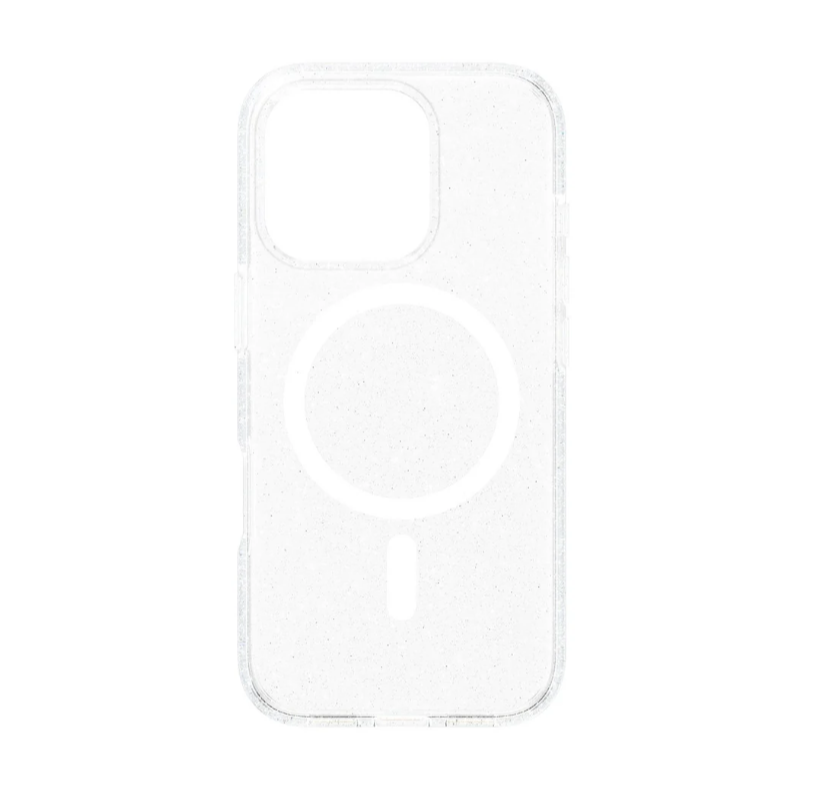 CARE Flagship Case | Back cover | Apple | iPhone 16 Pro | Recycled plastic | White | Urban Combat Star Lit with MagSafe