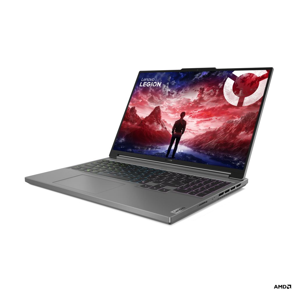 Lenovo Legion Slim 5 16AHP9 | Luna Grey | 16 " | IPS | WQXGA | 2560 x 1600 pixels | Anti-glare | AMD Ryzen 7 | 8845HS | 16 GB | SO-DIMM DDR5 | Solid-state drive capacity 1000 GB | NVIDIA GeForce RTX 4060 | GDDR6 | 8 GB | Windows 11 Home | 802.11ax | Bluetooth version 5.3 | Keyboard language English | Keyboard backlit | Warranty 24 month(s) | Batter