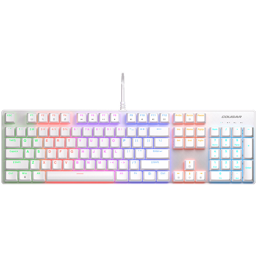 COUGAR ULTIMUS EX Gaming Keyboard, White