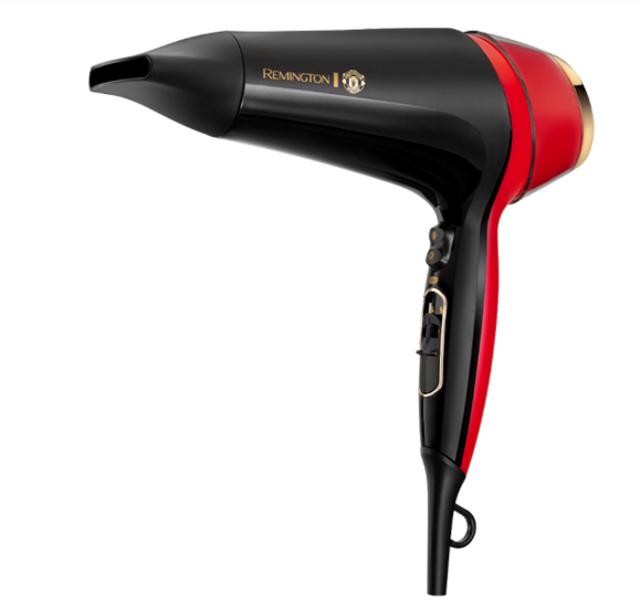 Remington Thermacare PRO 2400 Hair Dryer | D5755 | 2400 W | Number of temperature settings 3 | Ionic function | Diffuser nozzle | Black/Red