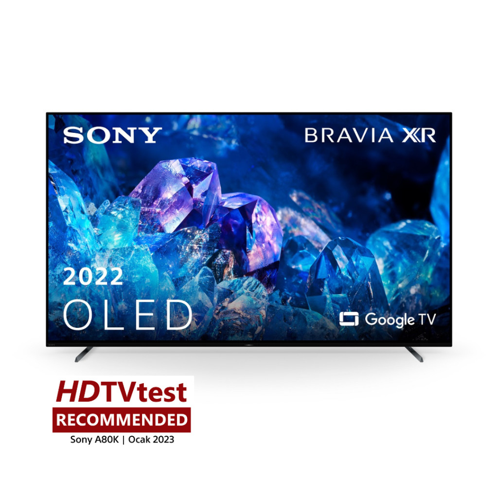 Sony | OLED TV | XR77A80K | 77" | Smart TV | Google TV | 4K Ultra HD