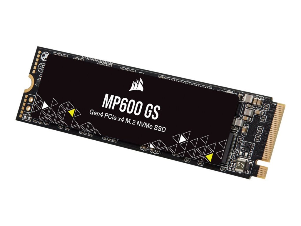 Corsair MP600 GS | 1000 GB | SSD form factor M.2 2280 | Solid-state drive interface PCIe Gen4x4 | Read speed 4800 MB/s | Write speed 3900 MB/s