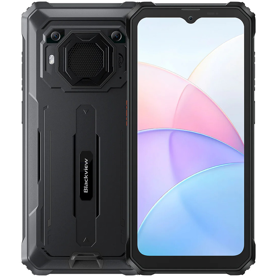 Blackview BV6200 6.56" HD+ Helio A22 4GB+64GB DS TF Card (1Tb Max) CAM 8+13+0.3MP 13000mAh IP68 & IP69K MIL-SPEC 810H 18W Reverse Charging Android 13 Black