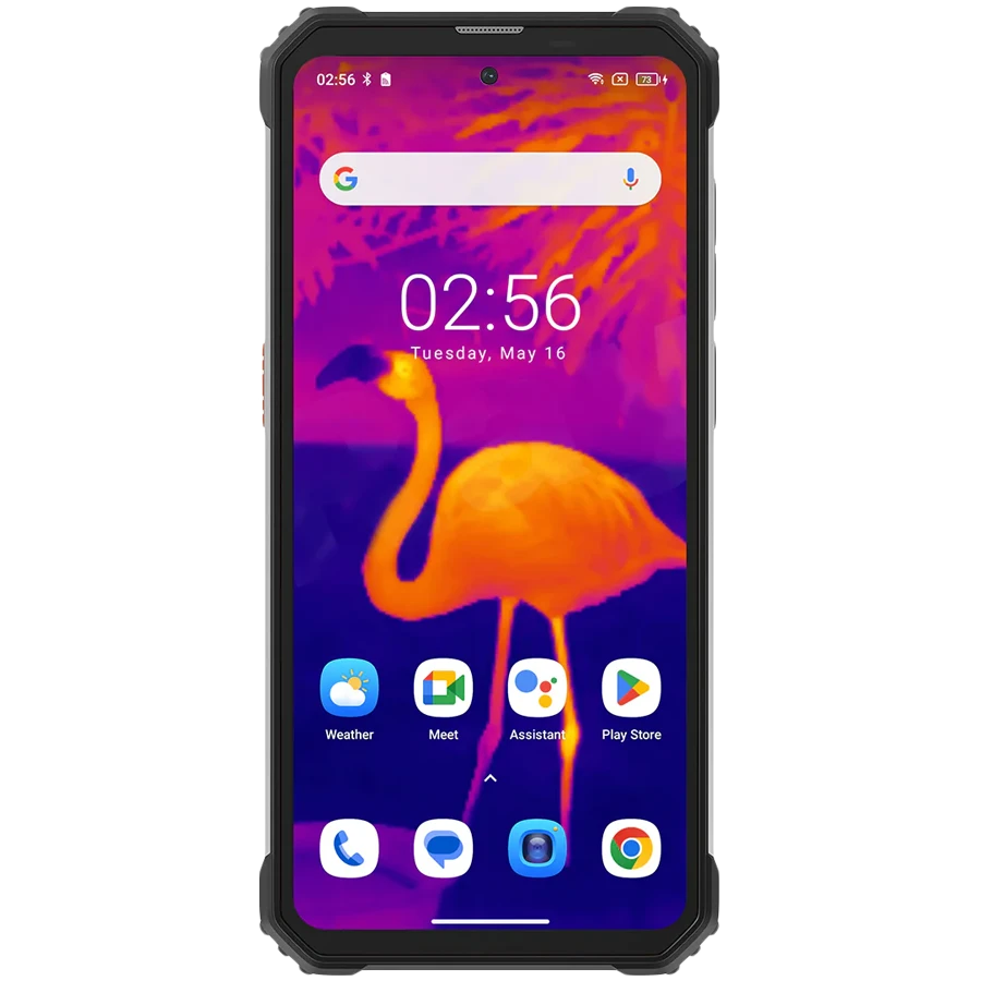 Blackview BV8900 Rugged phone  8GB/256GB, 6.5-inch FHD+ 1080x2400, Octa-core, 64MP+5MP/16MP, Thermal camera, Battery 10000mAh, Type-C, Android 13, Fingerprint, NFC, Dual SIM, SD card slot, 33W fast charging, MIL-STD-810G, Bl