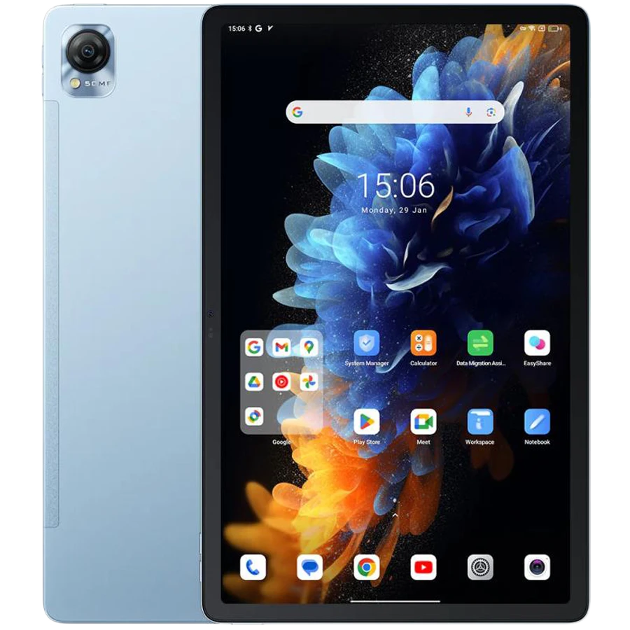 Blackview MEGA 1 11.5" FHD+ 1200*2000 120Hz  8GB+256GB MT8781 Octa-core 2.2GHz Cam 13MP/50MP LTE 8800mAh Android 13 Sky Blue