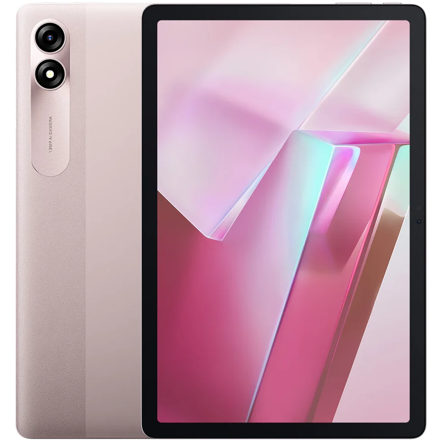 Blackview Tab 9 WiFi 10.95" FHD IPS Incell 1200*1920 360nit 6GB+256GB Octa-core Unicos T606 Cam 8MP/13MP 8200mAh Android 14 Type-C Case Protective Glass Pink