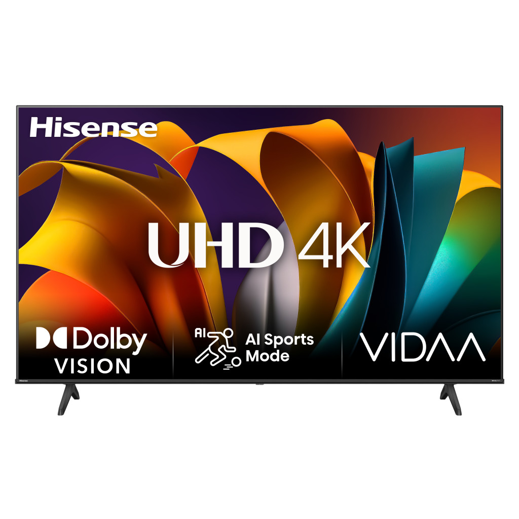 Hisense UHD Smart TV | 50A6N | 50" | Smart TV | VIDAA OS | UHD | Black