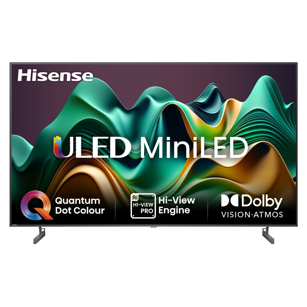 Hisense Mini LED Smart TV | 55U6NQ | 55" | Smart TV | VIDAA OS | UHD | Black