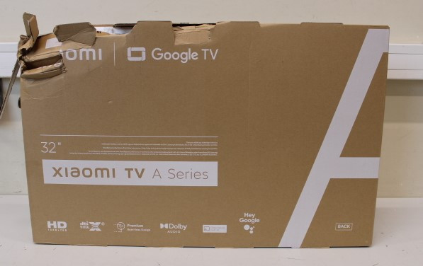 Xiaomi | TV | A 2025 | 32 | Smart TV | Google TV | HD | Black | DAMAGED PACKAGING