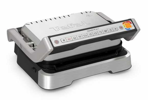 TEFAL | Optigrill 2in1 Electric Grill | GC772D30 | Electric Grill | 2100 W | Inox