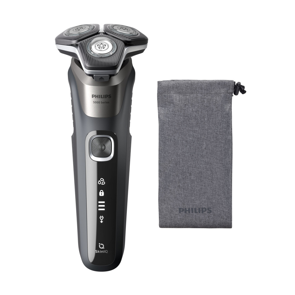 Philips Shaver | S5887/10 Series 5000 | Operating time (max) 60 min | Wet & Dry | Lithium Ion | Gray