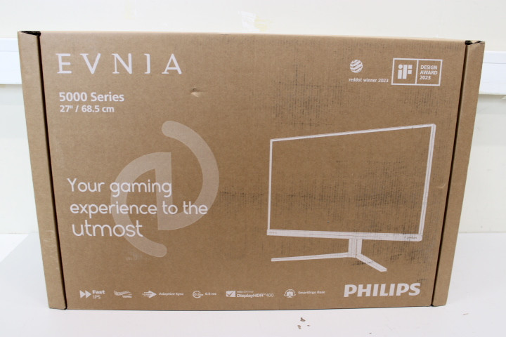 SALE OUT. Philips 27M2N5500/00 27'' IPS 16:9/2560x1440/350 cd/m²/0.5 ms, HDMI USB Headphone output | Philips Warranty 36 month(s) | DAMAGED PACKAGING