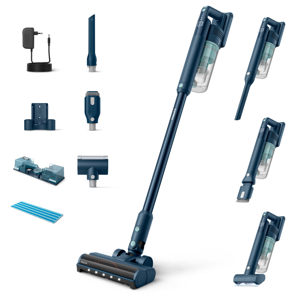 Philips Vacuum Cleaner | XC5141/01 | Cordless operating | Handstick | 25.2 V | Operating time (max) 60 min | Sage | Warranty 24 month(s)