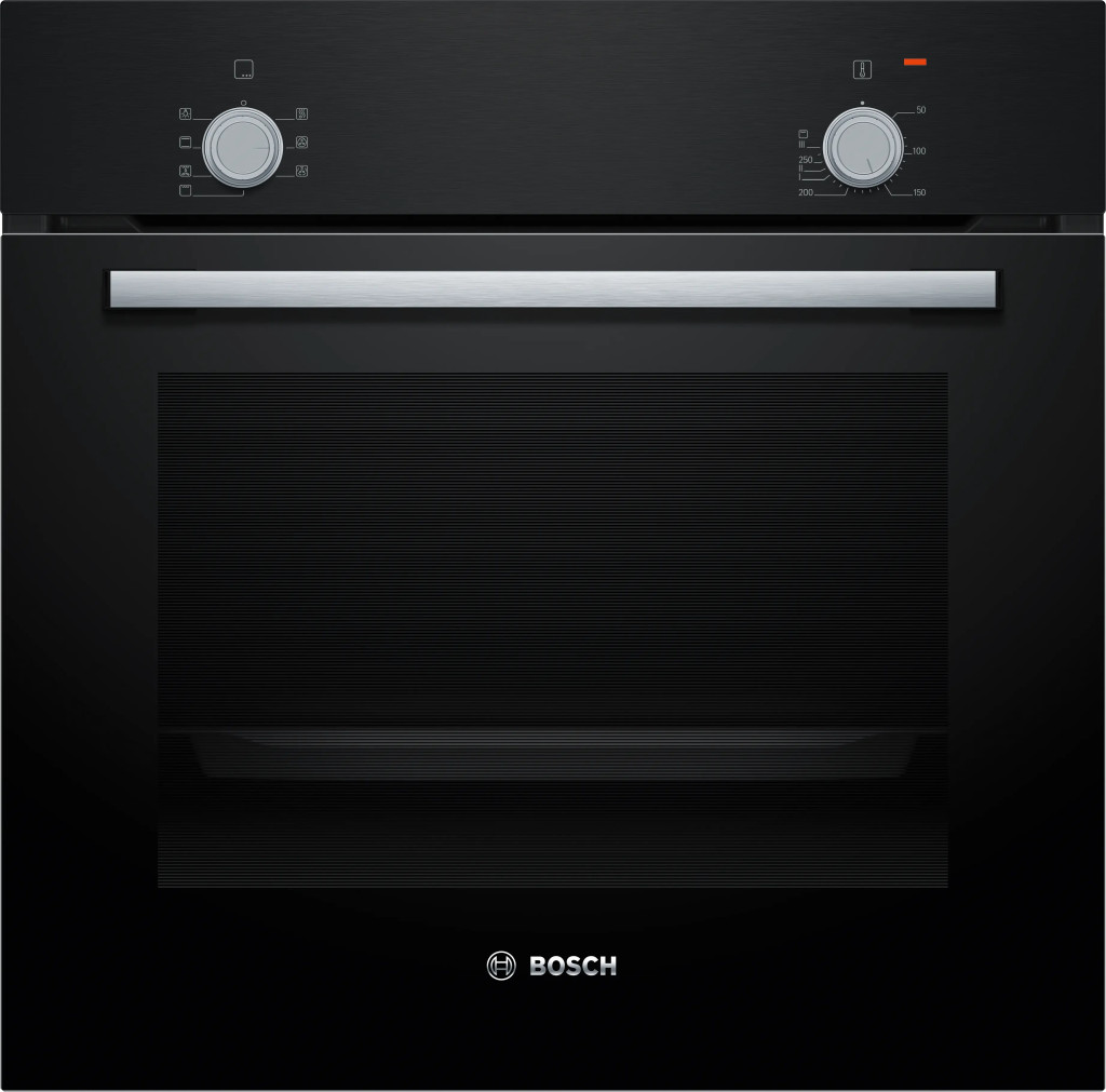 Bosch Oven | HBF010BA0 | 66 L | Electric | Manual | Knobs | Height 59.5 cm | Width 59.4 cm | Black