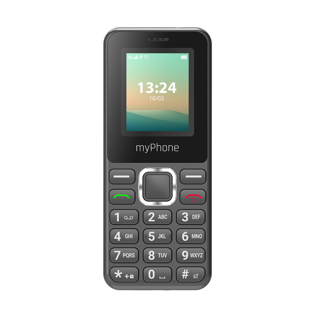 myPhone 2240 LTE | Black | 1.77 " | TN | 48 MB | 128 MB | Dual SIM | Nano SIM | 3G | Bluetooth | 2.1 | USB version USB-C | 1000 mAh