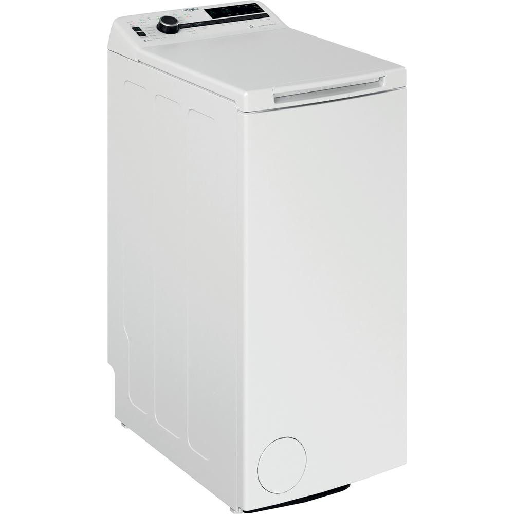 Whirlpool Washing Machine | TDLRB 6251BS EU | Energy efficiency class B | Top loading | Washing capacity 6 kg | 1200 RPM | Depth 60 cm | Width 40 cm | LED | White