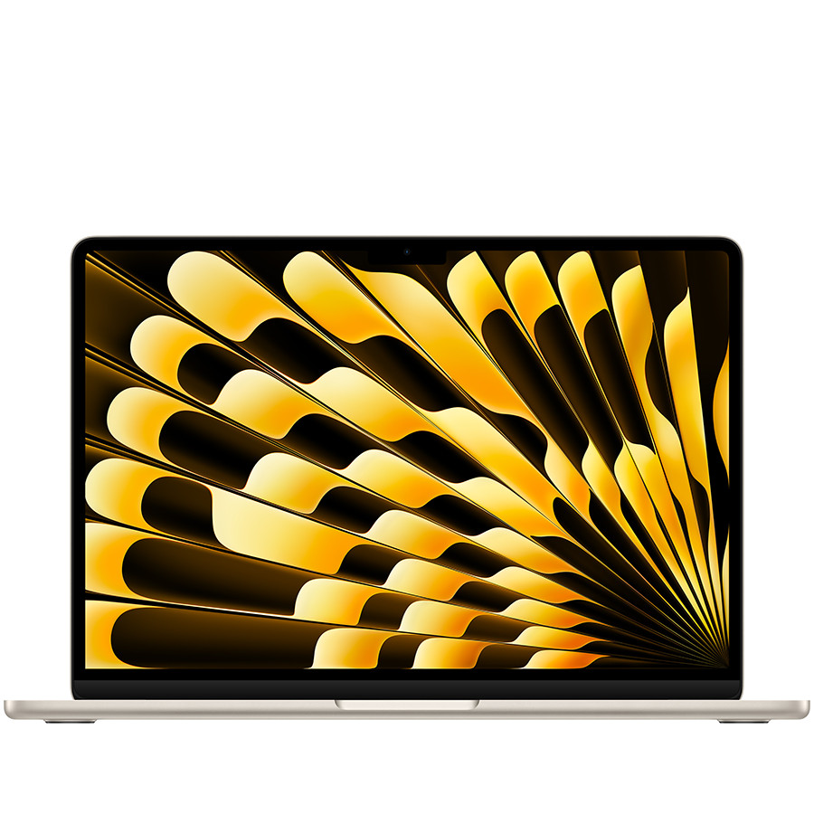 13-inch MacBook Air: Apple M3 chip with 8-core CPU and 8-core GPU, 16GB, 256GB SSD - Starlight,Model A3113