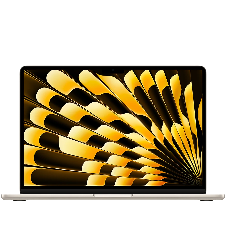 13-inch MacBook Air: Apple M3 chip with 8-core CPU and 10-core GPU, 24GB, 512GB SSD - Starlight,Model A3113