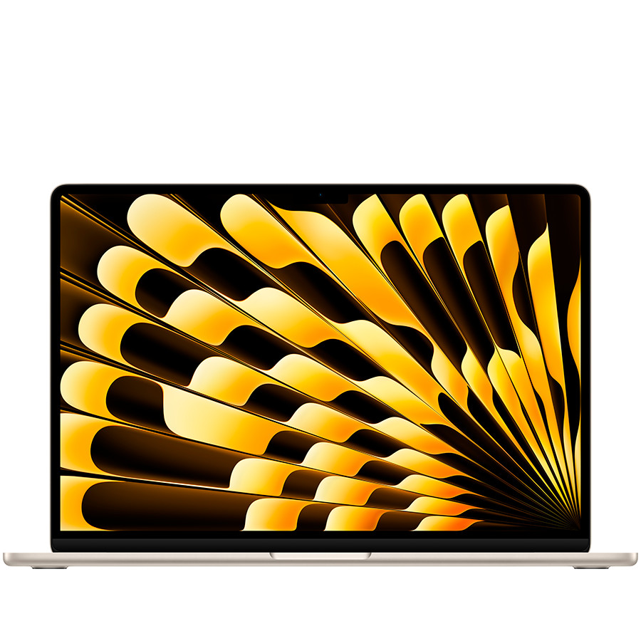 15-inch MacBook Air: Apple M3 chip with 8-core CPU and 10-core GPU, 16GB, 256GB SSD - Starlight,Model A3114