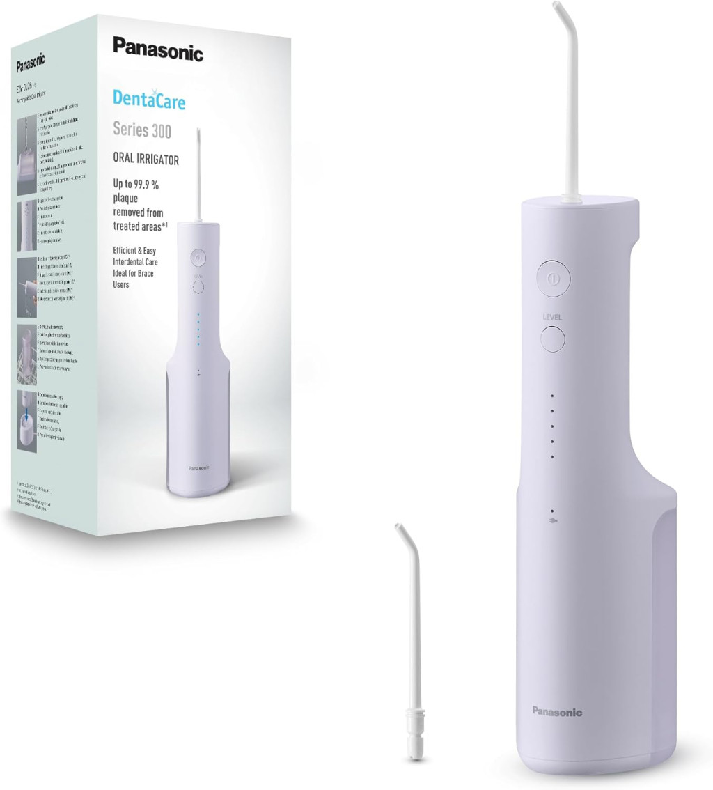 Panasonic Oral Irrigator | EW-DJ26-A303 | 200 ml | Number of heads 2 | White