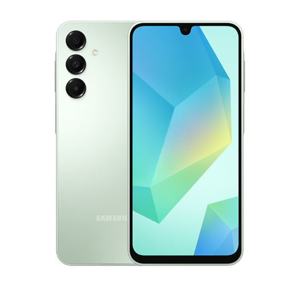 Samsung Galaxy | A16 (A165) | Green | 6.7 " | Super AMOLED | 1080 x 2340 pixels | Mediatek | Helio G99 | Internal RAM 4 GB | 128 GB | microSDXC | Dual SIM | 4G | Main camera resolution 50+5+2 MP | Secondary camera resolution 13 MP | Android | 14 | 5000 mAh