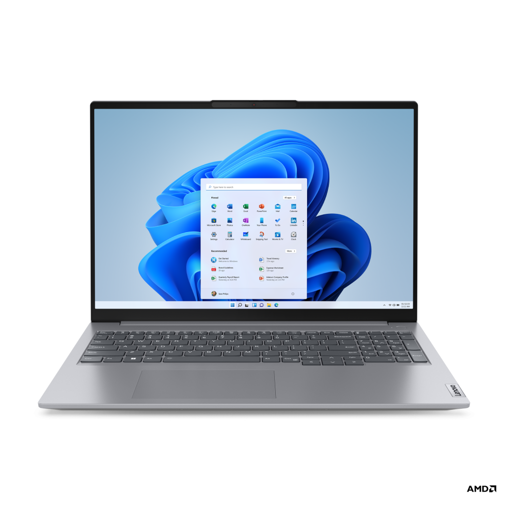 Lenovo ThinkBook 16 G6 ABP | Arctic Grey | 16 " | IPS | WUXGA | 1920 x 1200 pixels | Anti-glare | AMD Ryzen 5 | 7430U | 16 GB | SO-DIMM DDR4 | Solid-state drive capacity 512 GB | AMD Radeon Graphics | Windows 11 Pro | 802.11ax | Bluetooth version 5.3 | Keyboard language English | Keyboard backlit | Warranty 12 month(s) | Battery warranty 12 month(s