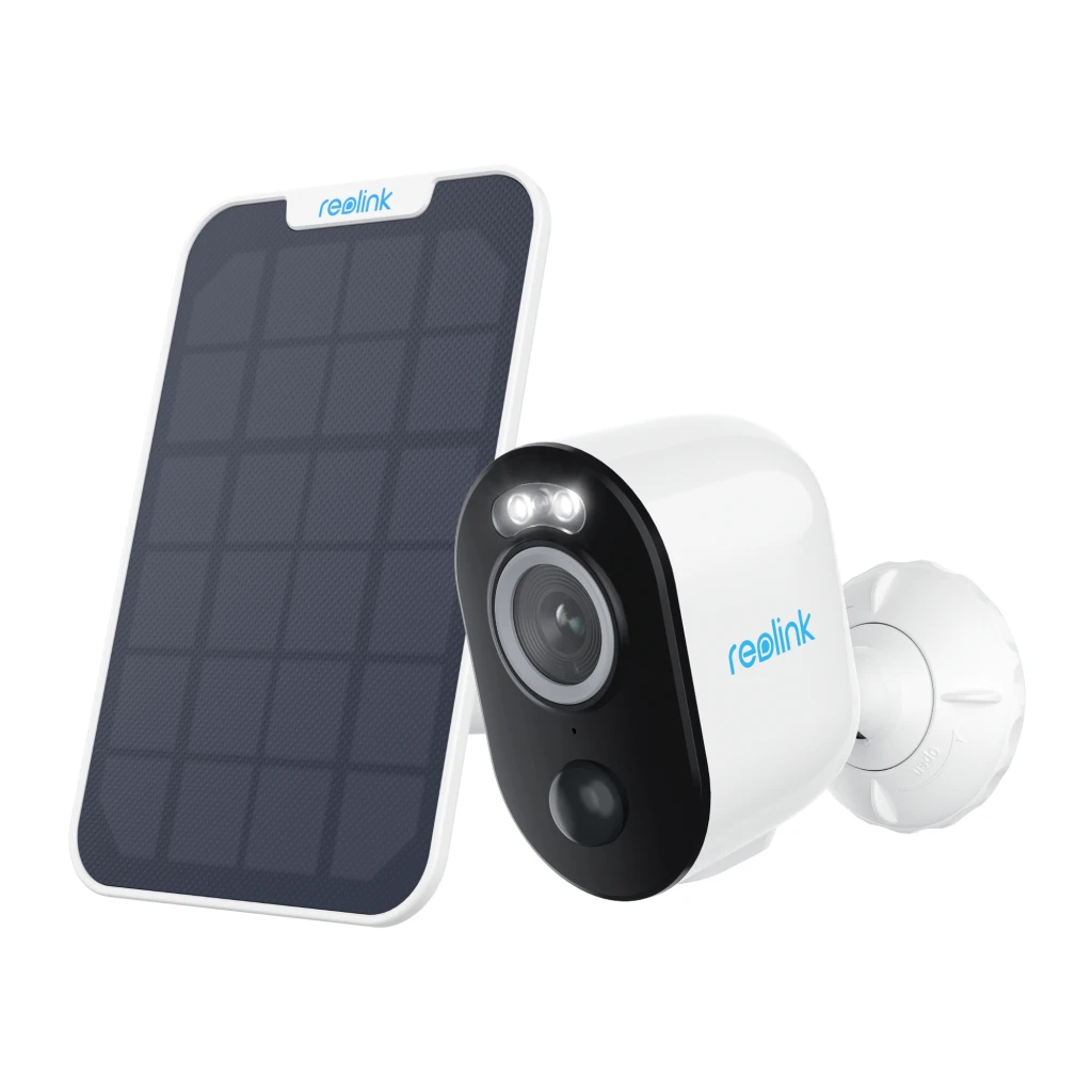 Reolink | Wi-Fi Security Camera with Motion Spotlight and Solar Panel, 3W | Argus Series B330 | Bullet | 4 MP | Fixed lens | IP65 | H.265 | Micro SD, Max. 128 GB | White