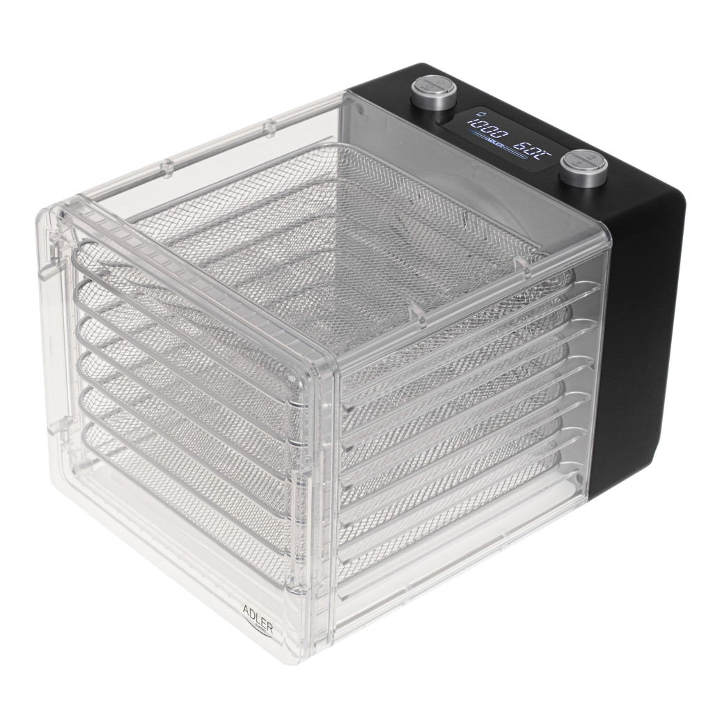 Adler | Food Dehydrator | AD 6660 | Power 600 W | Number of trays 6 | Integrated timer | Black