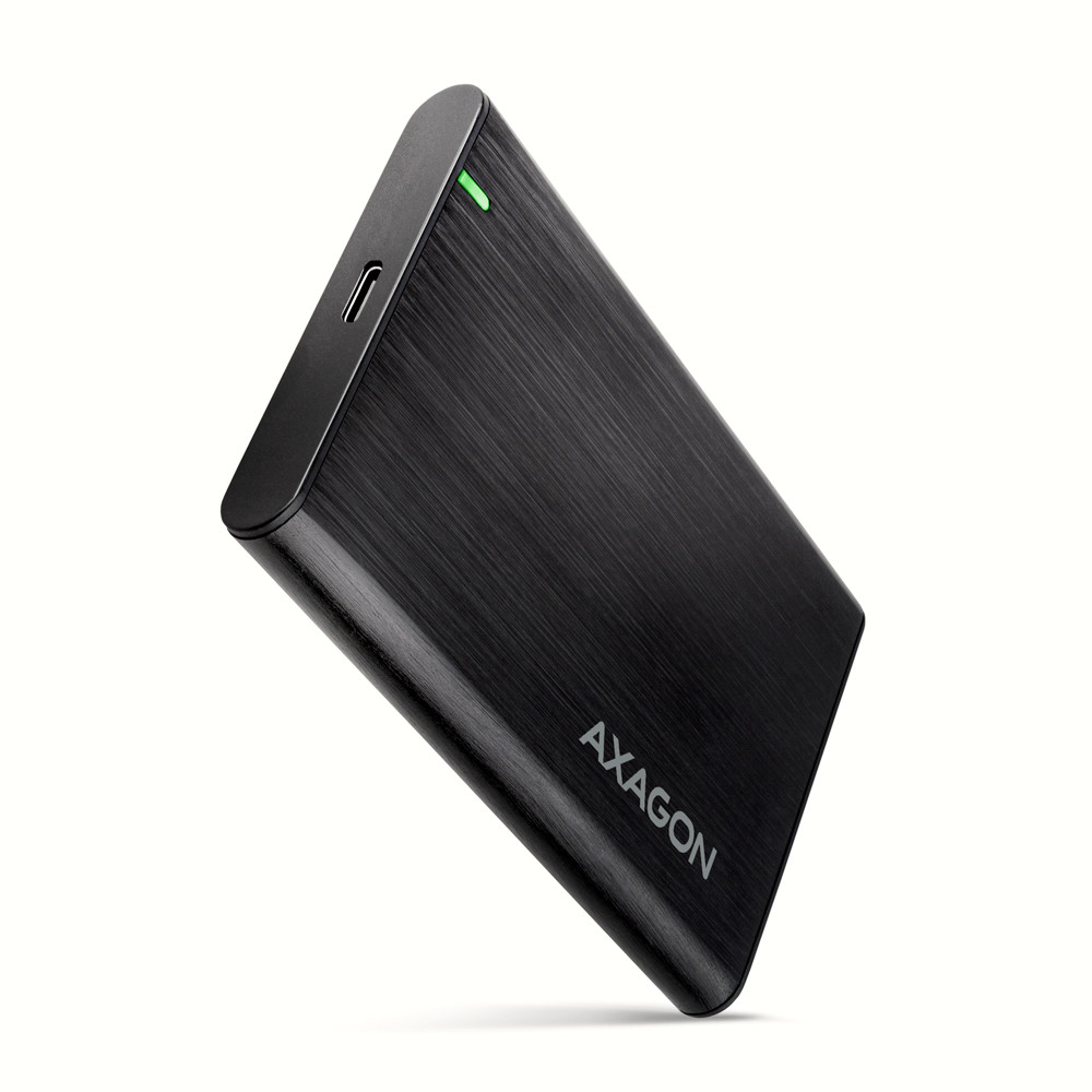 AXAGON Screwless aluminum USB 3.2 Gen 1 - SATA 6G external box for 2.5" SSD/HDD | EE25-A6C